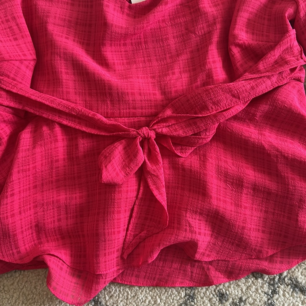 Peplum Ruffle Off-Shoulder Blouse - Picture 4 of 6
